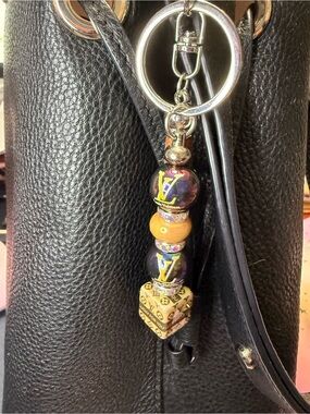 New Beaded Fashion Keychain/Purse Charm